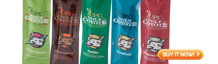 Shop Ugly Coyote Natural Leaf small cigars at Famous Smoke Shop