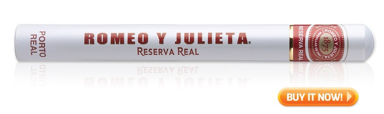 buy Romeo y Julieta Reserva Real Porta Real golf cigars on sale