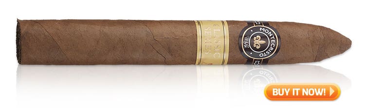 Connecticut Shade cigars guide Montecristo Classic cigars at Famous Smoke Shop