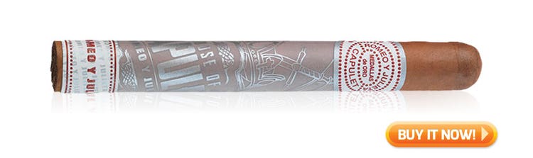 best morning cigars breakfast cigars Romeo y Julieta House of Capulet cigars at Famous Smoke Shop