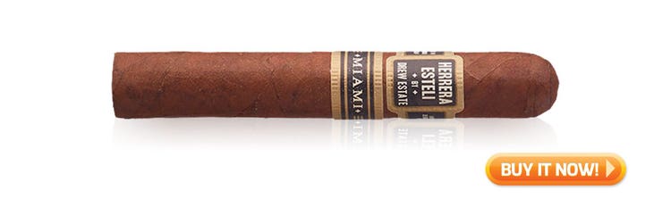 top American cigars made in the USA Herrera Esteli Miami cigars at Famous Smoke Shop