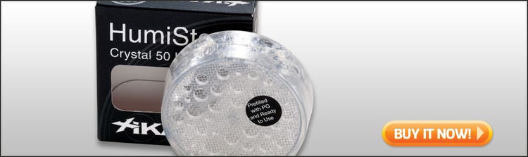 best cigar humidors under $50 xikar crystal humidifier for 50 cigars at Famous Smoke Shop