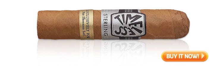 nat sherman timeless sterling cigar review short robusto at Famous Smoke Shop
