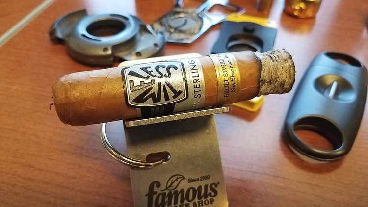 nat sherman timeless sterling cigar review short robusto by Gary Korb