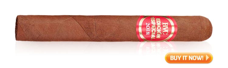HVC Edicion Especial 2018 cigar review corona - at Famous Smoke Shop