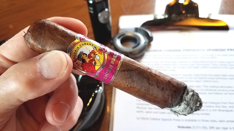 #nowsmoking La Gloria Cubana Spanish Press Cigar Review by Gary Korb 1
