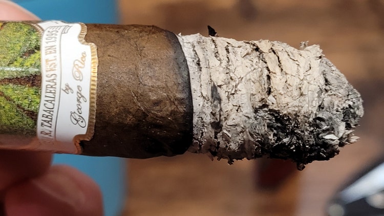 La Gran Fuma Gran Habano Cigar Review Ash