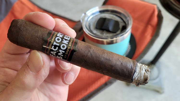 Drew Estate Factory Smokes Maduro cigar review part 1