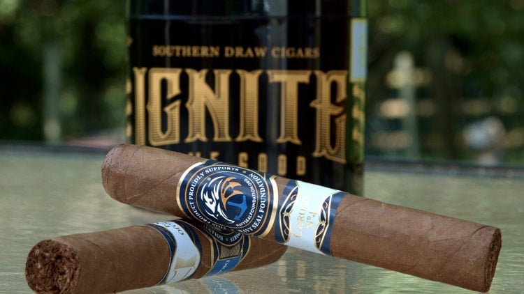 #nowsmoking Southern Draw Ignite 2019 rothschild Corojo no 4 cigar review cigar jar 2 cigars