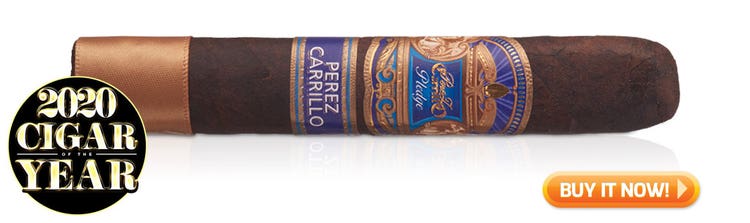 cigar advisor #nowsmoking best reviews of 2021 e.p. carrillo pledge prequel at famous smoke shop