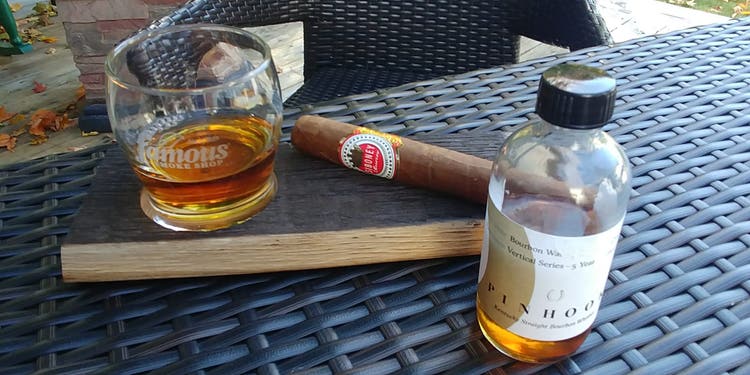 Ultimate Cigar Pairing Pinhook Bourbon Siboney Reserve cigars review by John Pullo
