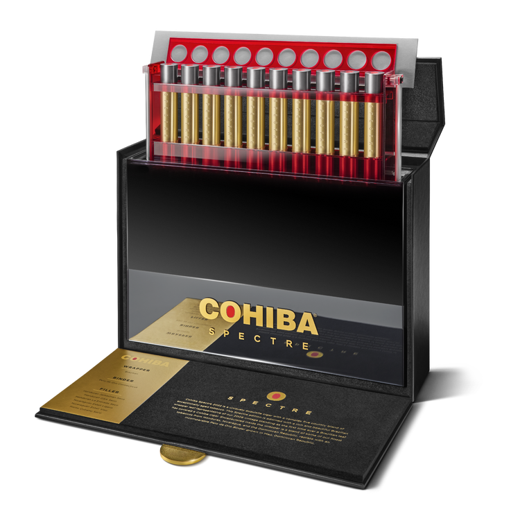 cigar news - cohiba spectre 2022 cigar to ship in march - release - photo of box