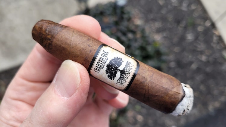 Charter Oak Habano Torpedo cigar review - Part 2