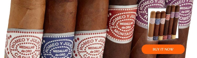 cigar advisor best fathers day gift guide - famous house of romeo sampler at famous smoke shop