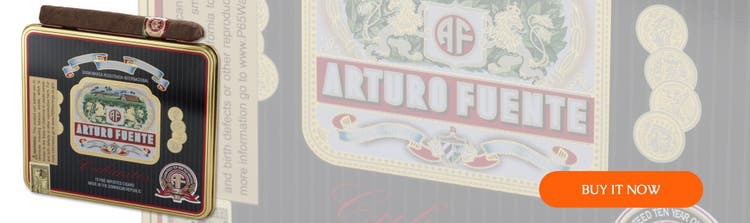 cigar advisor top 10 cigar tins - arturo fuente cubanitos