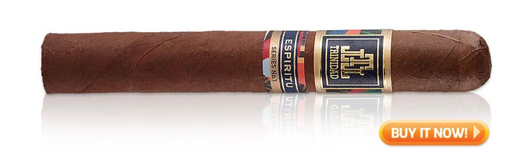 Trinidad Espiritu Cigar Review - Toro at Famous Smoke Shop
