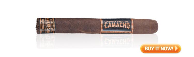 best cigars to pair with coffee camacho american barrel aged cigars bin