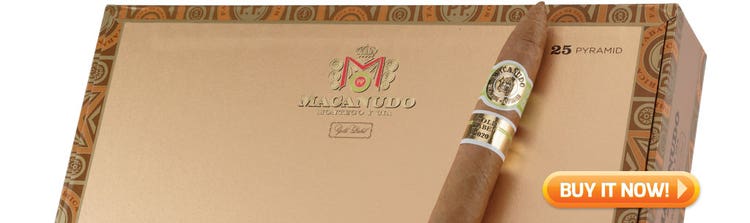 top new cigars July 6 2020 Macanudo Gold Label Limited Edition Pyramid cigars at Famous Smoke Shop
