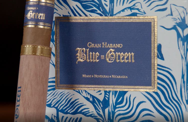 Gran Habano Blue in Green cigar review video - box shot