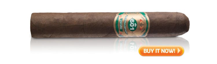 601 Green Label Oscuro Tronco cigar review MWC Buy now