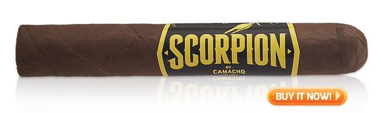 Shop Camacho Scorpion cigars at Famous Smoke Shop