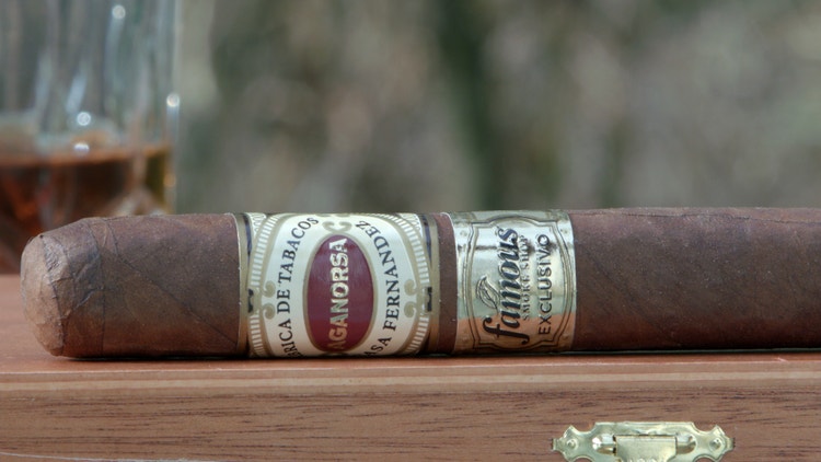 cigar advisor #nowsmoking cigar review aganorsa leaf famous smoke shop exclusivo closeup