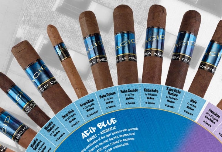 top Sumatra wrapper cigars under $10 acid kuba kuba cigars acid cigar guide Blue band