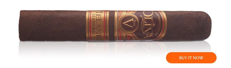 cigar advisor top 12 best-tasting maduro cigars - oliva serie v melanio maduro at famous smoke shop