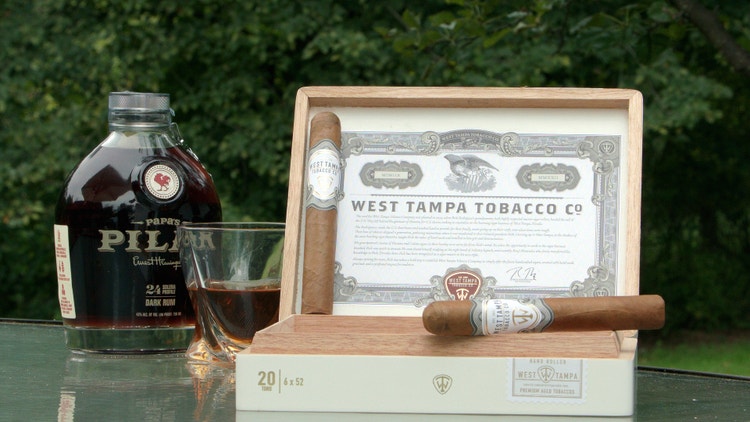 cigar advisor #nowsmoking cigar review west tampa tobacco white - drink pairing