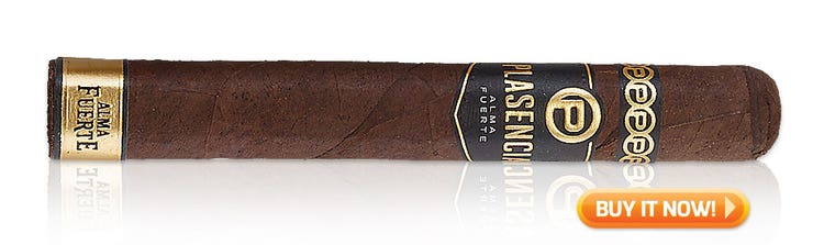 Top 10 cigars to smoke on National Cigar Day Plasencia Alma Fuerte cigars Nestor IV at Famous Smoke Shop