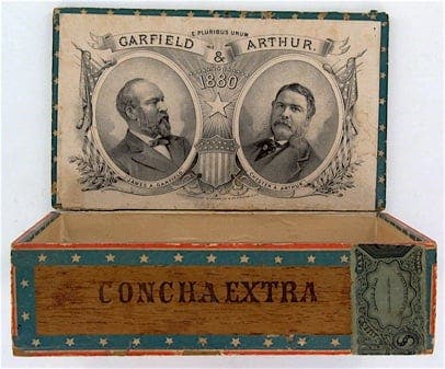 Presidents who smoked cigars James Garfield Chester Arthur