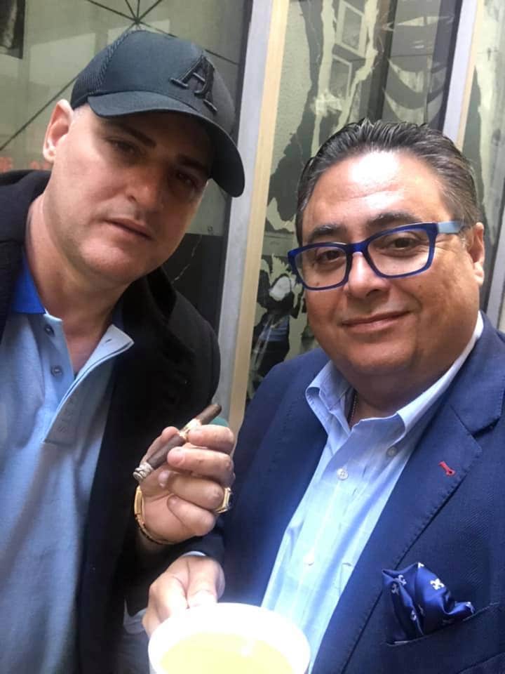 cigar makers Rafael Nodal and AJ Fernandez working together