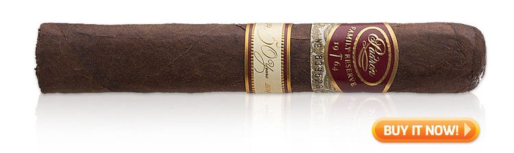 Cigar Advisor Christmas Special playlist - pairing music and cigars - Padron Family Reserve 50 Years Maduro cigars at Famous Smoke Shop