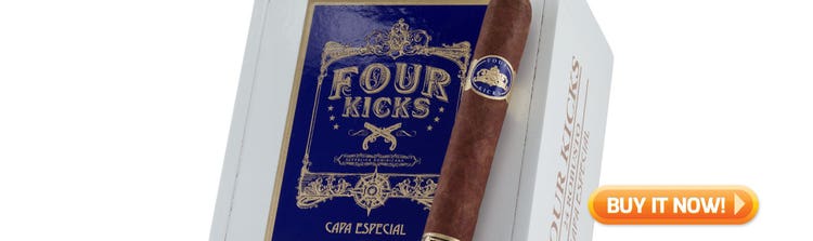 top new cigars crowned heads four kicks capa especial cigars at Famous Smoke Shop