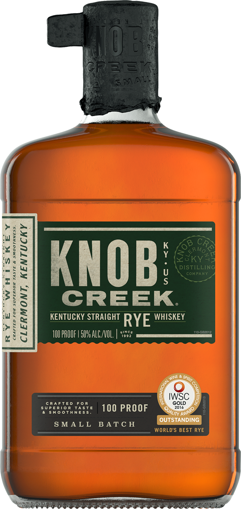 Camacho Corojo Knob Creek Rye whiskey and cigar pairing