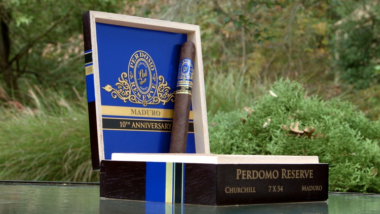 Perdomo Reserve10th Anniversary Maduro box of cigars