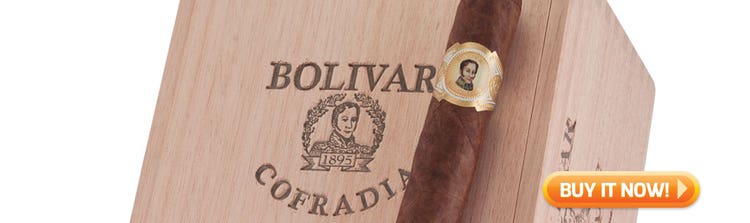 Top New Cigars July 20 2020 Bolivar Cofradia cigars at Famous Smoke Shop