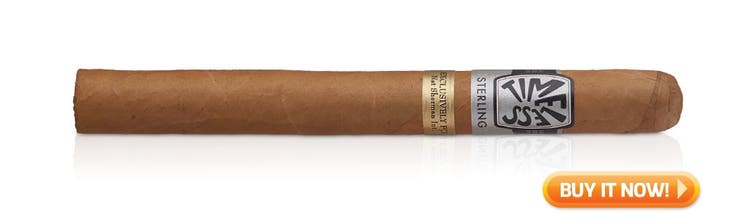 2020 best golf cigars for golfing Nat Sherman Timeless Sterling cigars at Famous Smoke Shop