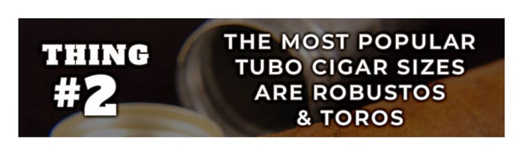 5 things about cigar tubes what are cigar tubes used for most popular size cigars