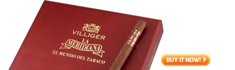 top new cigars june 24 2019 villiger La Meridiana cigars at Famous Smoke Shop