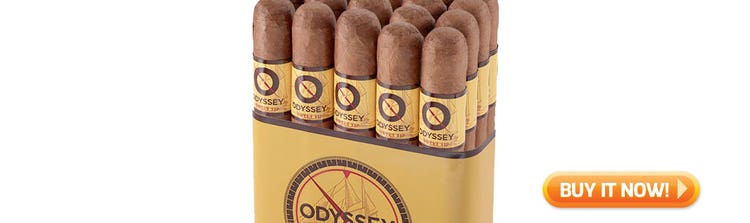 top new cigars dec 23 2019 Odyssey Sweet Tip cigars at Famous Smoke Shop