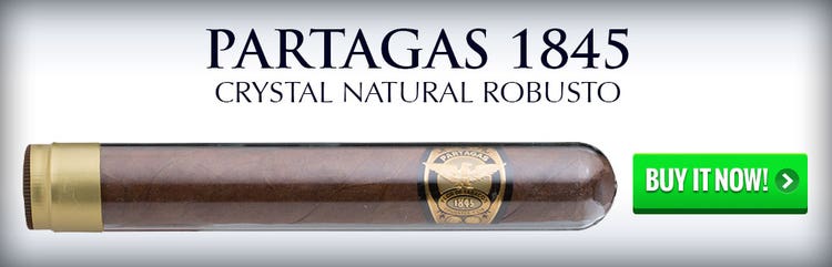 top rated cigars bbq Partagas 1845 crystal cigars