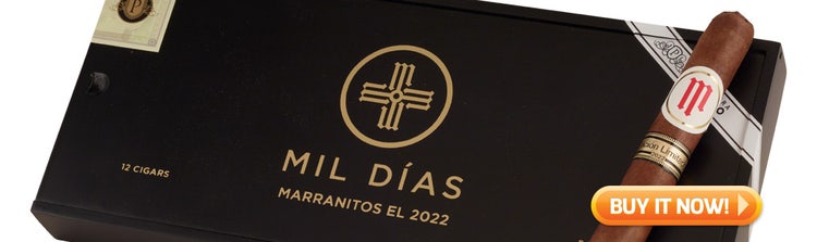 cigar advisor top new cigars may 16, 2022 - crowned heads mil dias marranitos at famous smoke shop