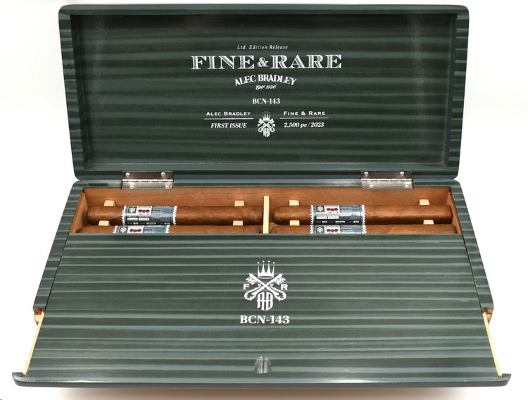 cigar advisor news – alec bradley fine & rare bcn-143 heads for retail debut – release – partial open box