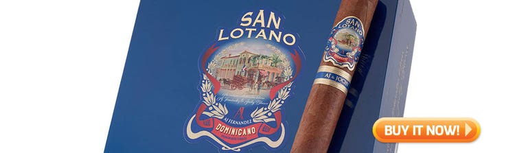 top new cigars august 19 2019 san lotano dominicano cigars at Famous Smoke Shop