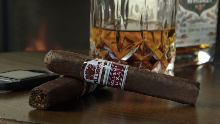 villiger exclusivo USA cigar and drink pairing