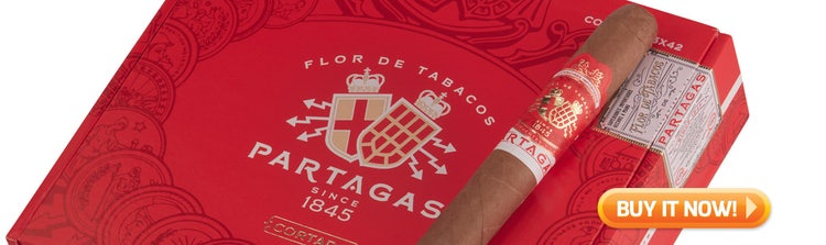 cigar advisor top new cigars november 22 2021 partagas cortado at famous smoke shop