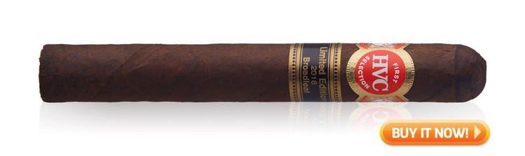 Top 10 Best Cigars to Pair with Rum - HVC First Selection Broadleaf Limited Edition cigars - Buy it Now