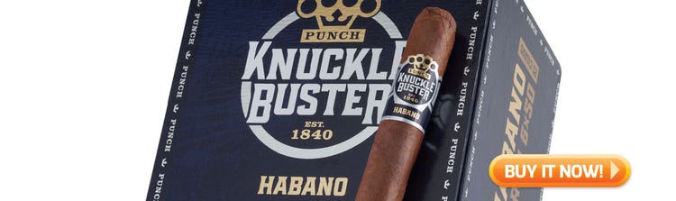 Top New Cigars April 13 2020 Punch Knuckle Buster cigars at Famous Smoke Shop