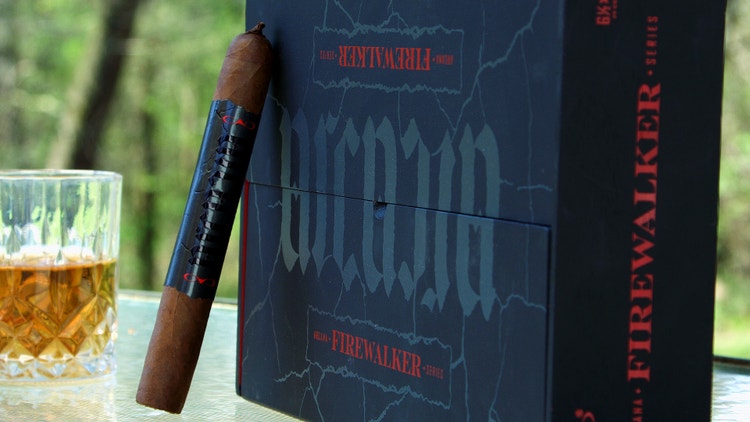 What drink should pair with CAO Arcana Firewalker cigar